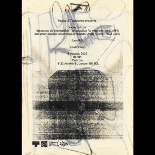 Cafe OTO: Xabier Erkizia, Ibon RG and Verde Prato