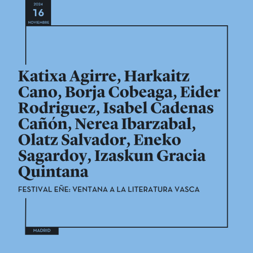 Festival Eñe: euskal literaturaren leihoa