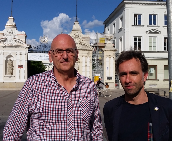 Los poemas de Harkaitz Cano y Rikardo Arregi fueron un éxito en Polonia