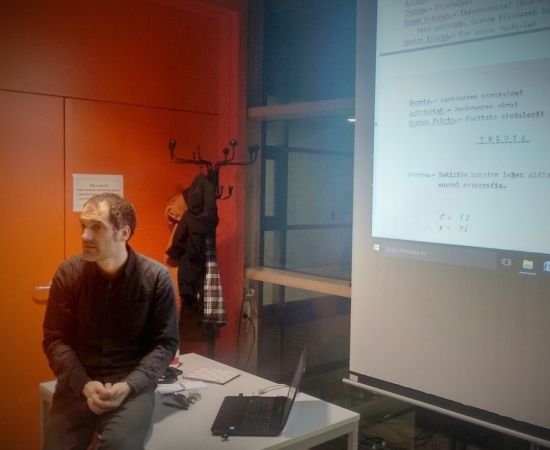 Mikel Ayerbe offered a master class at the University of Leipzig