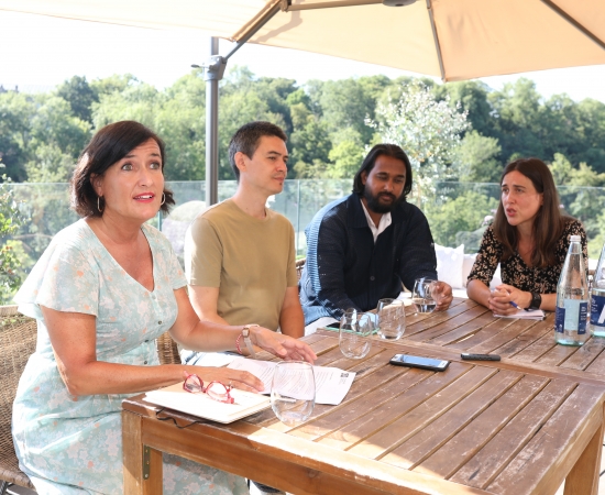 Istanbul Biennial and Art Jameel curators visit the Basque Country