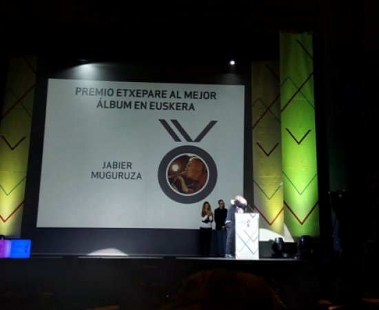 Jabier Muguruza gana el Premio Etxepare al Mejor Álbum en Euskera en los MIN