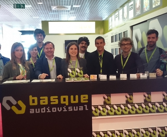 Fructifera participación de la producción vasca en la feria MIPTV