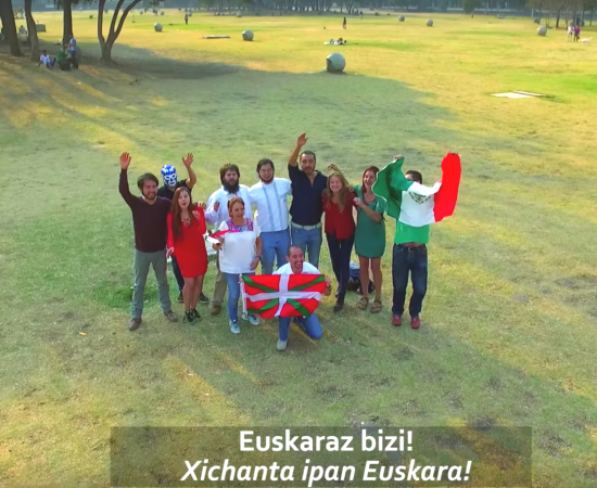 Euskara students of Mexico, winners of the Korrika video contest!