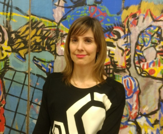 Writer Leire Bilbao at the Hay Festival Queretaro