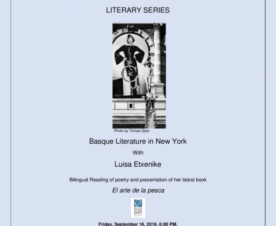 Luisa Etxenikek The Art of Fishing aurkeztu du New Yorken eta Wisconsinen