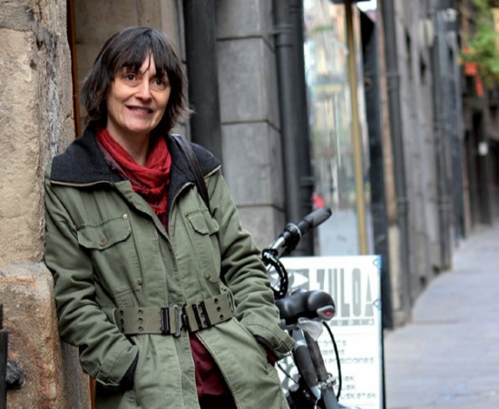 Garbiñe Ubeda at the Thessaloniki Book Fair