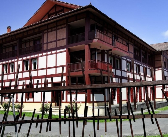 Chilean students in the Amorebieta barnetegi