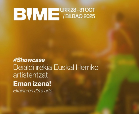 BASQUE. MUSIC. BIME Bilbo deialdia