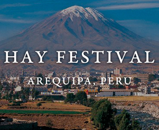 Writer Kirmen Uribe at Hay Festival Arequipa