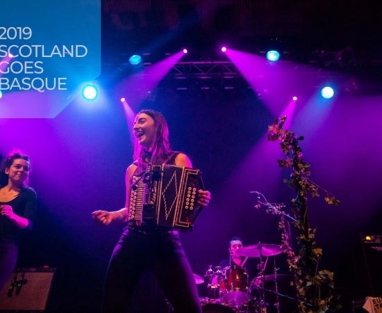 Josune Arakistain: “El público de Escocia nos acogió muy bien en el festival Celtic Connections”