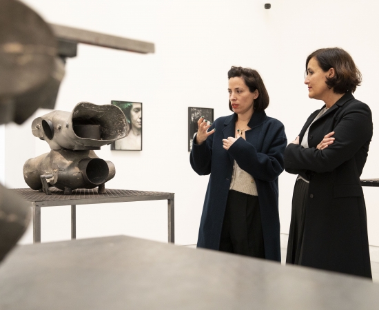 La artista June Crespo en la Biennale Arte 2022