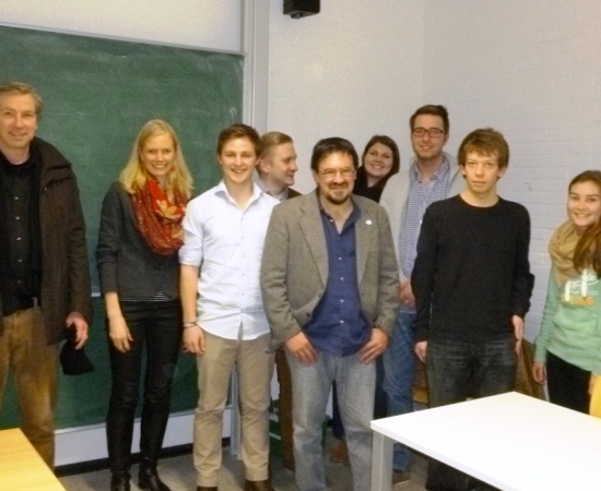 Warm reception for Iban Zaldua in Frankfurt and Marburg