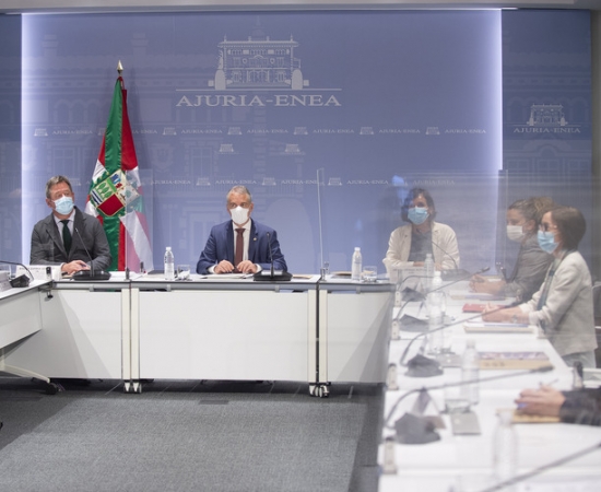El lehendakari ha presidido la reunión del Patronato