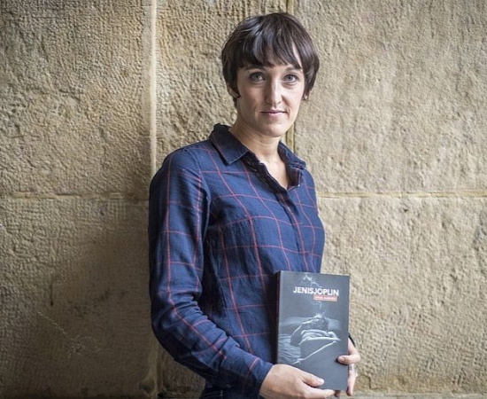 Uxue Alberdi at the Thessaloniki Book Fair